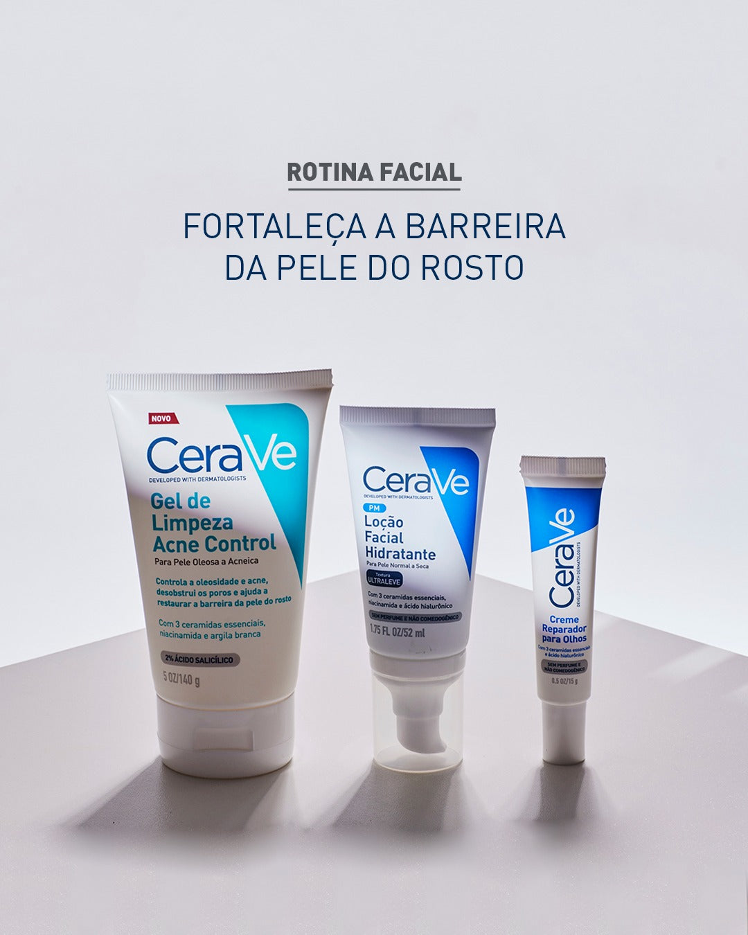 Kit Skincare Completo - Limpeza + Hidratação
